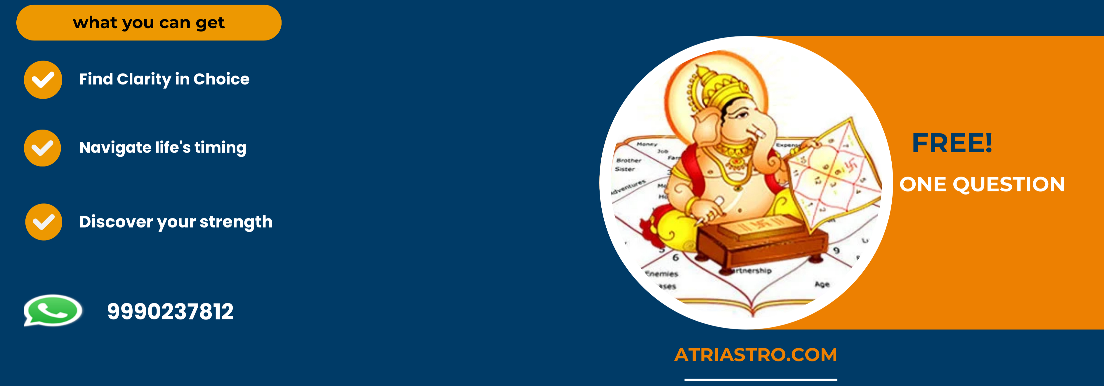 Welcome to Atri Astro banner image